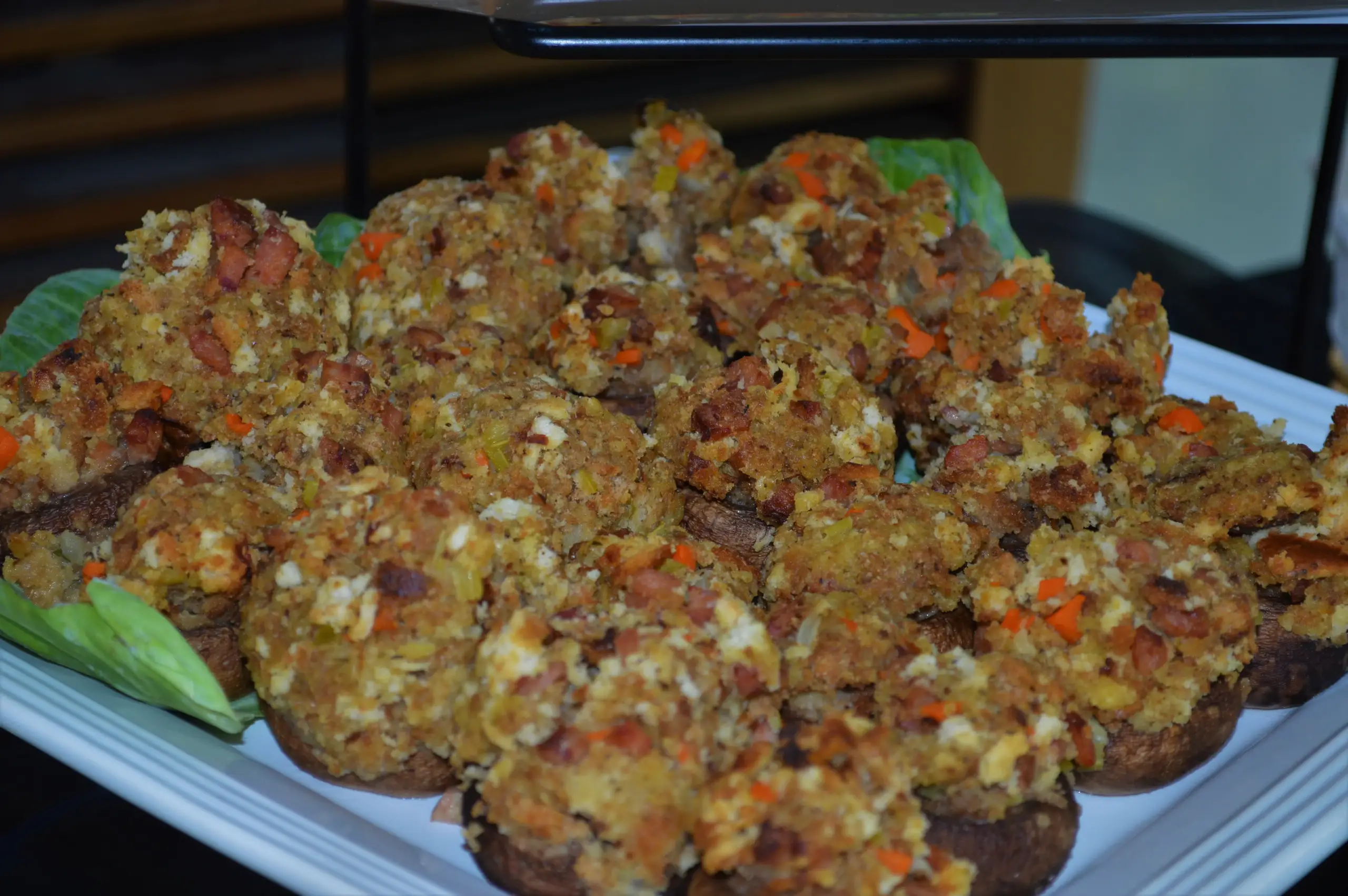 Stuffed Mushrooms With Sausage